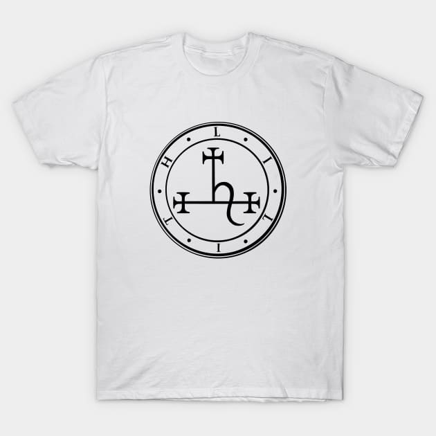 Sigil Lilith T-Shirt by OccultOmaStore